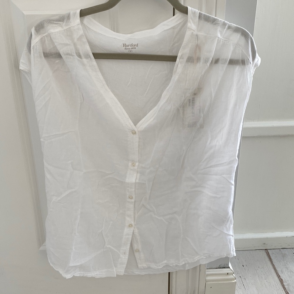 Hartford white button down. NBW with tags